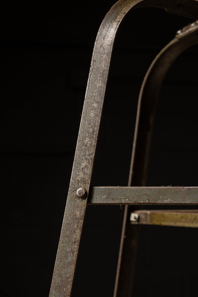 c. 1930 Industrial Steel Machinist Stool