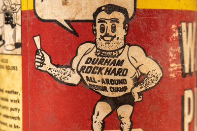 c. 1950s Durham's Water Putty Can