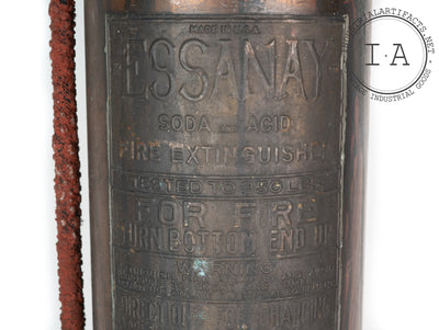 C. 1940 Essanay Soda and Acid Fire Extinguisher