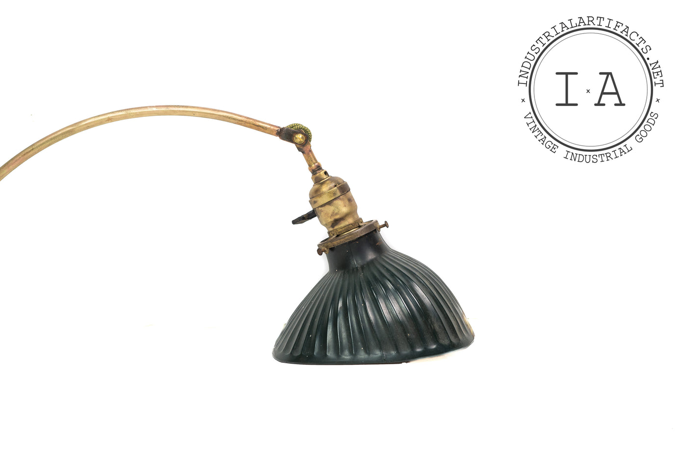 Turn Of The Century Faries #15 Fully Restored Brass Arm Dental Lamp
