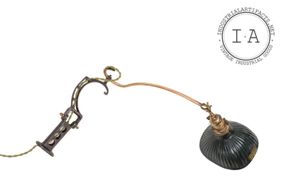 Turn Of The Century Faries #15 Fully Restored Brass Arm Dental Lamp