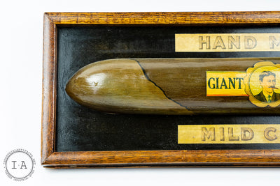 C. 1915 Wooden Figural Tobacciana Trade Sign