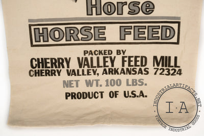 NOS 100 LB Horse Feed Sack
