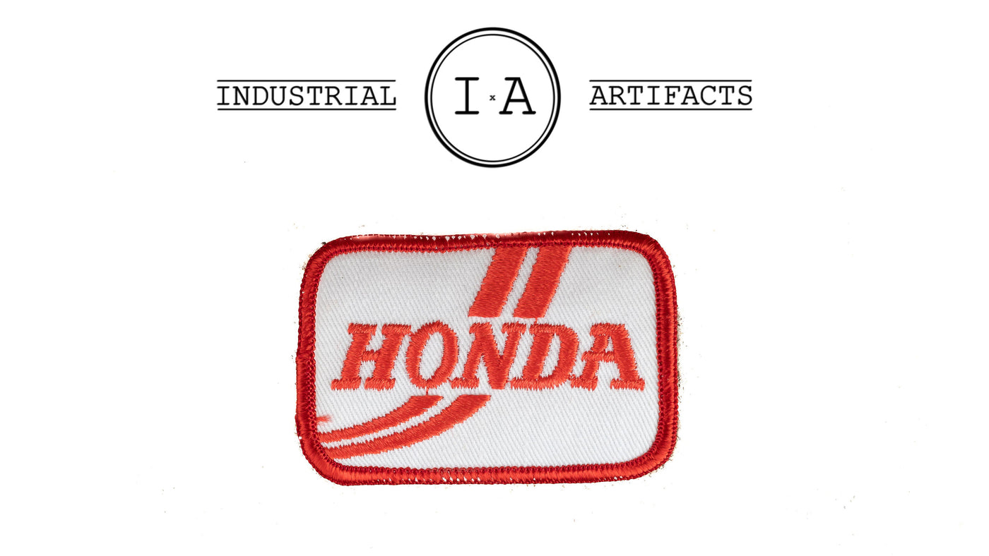 Vintage Iron On Honda Patch