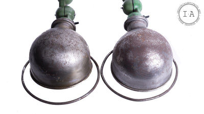 Pair Of Jielde Mid Century Industrial Sconce Lamps