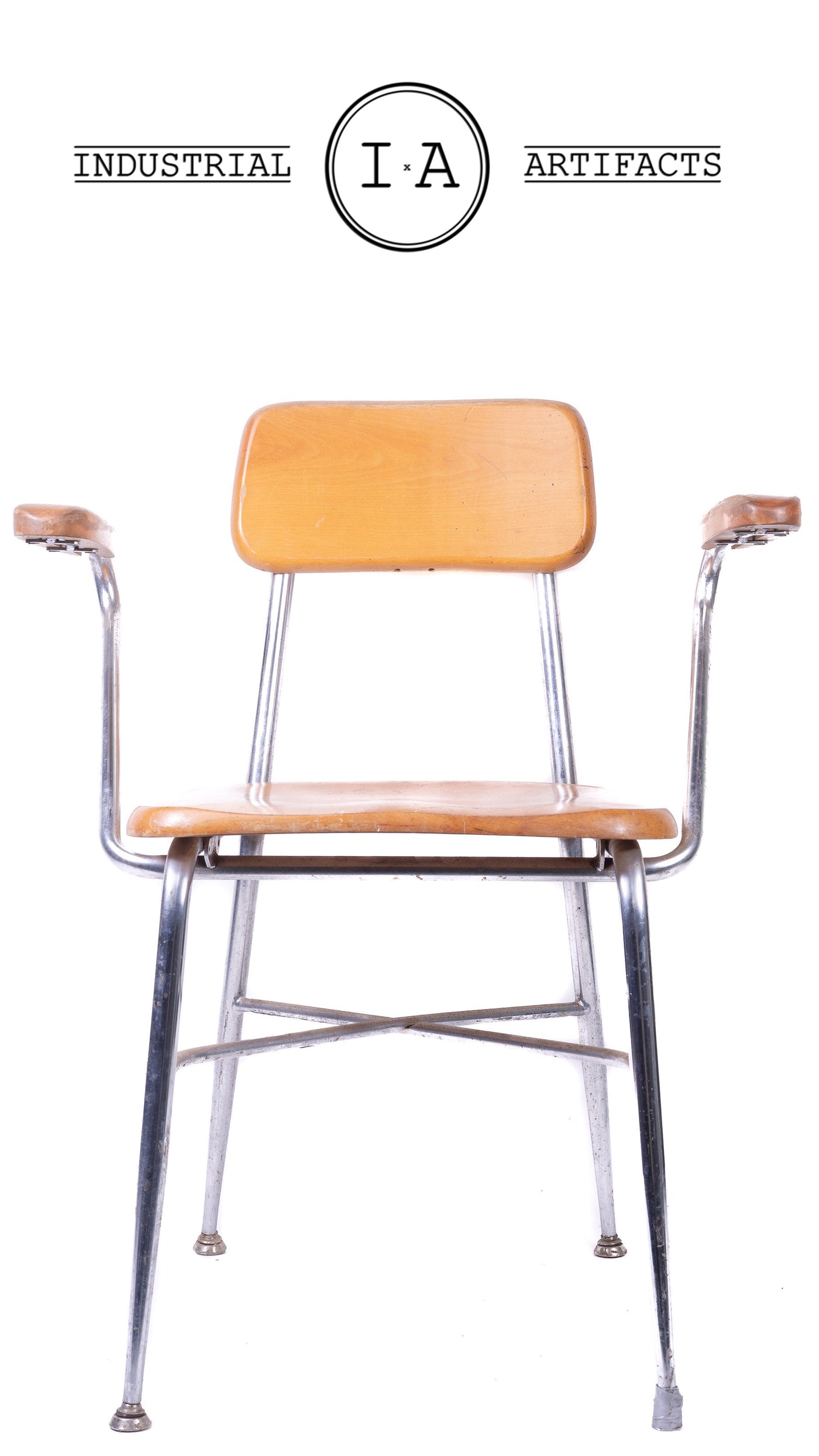 Mid Century Kem Weber by Haywood Wakefield Chrometube Chair