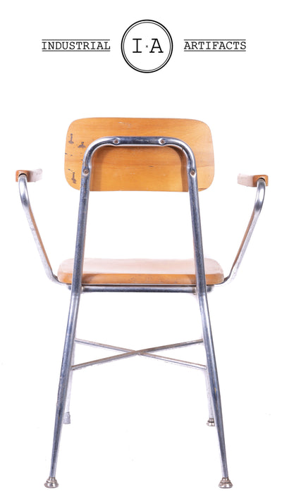 Mid Century Kem Weber by Haywood Wakefield Chrometube Chair