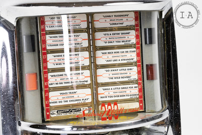 C. 1950 Seeburg 200 Wall-O-Matic Jukebox Selector