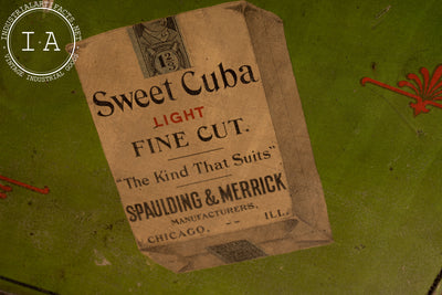 Vintage Sweet Cuba Cigar Tin