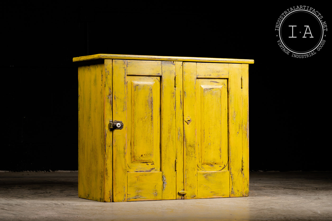 Antique Farmhouse Cubby Cabinet