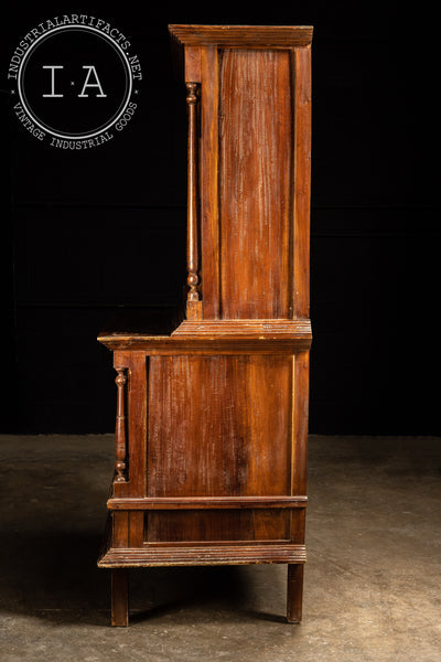 Wooden Farmhouse Hutch