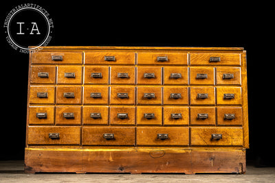 Turn Of The Century 32 Drawer Apothecary Cabinet
