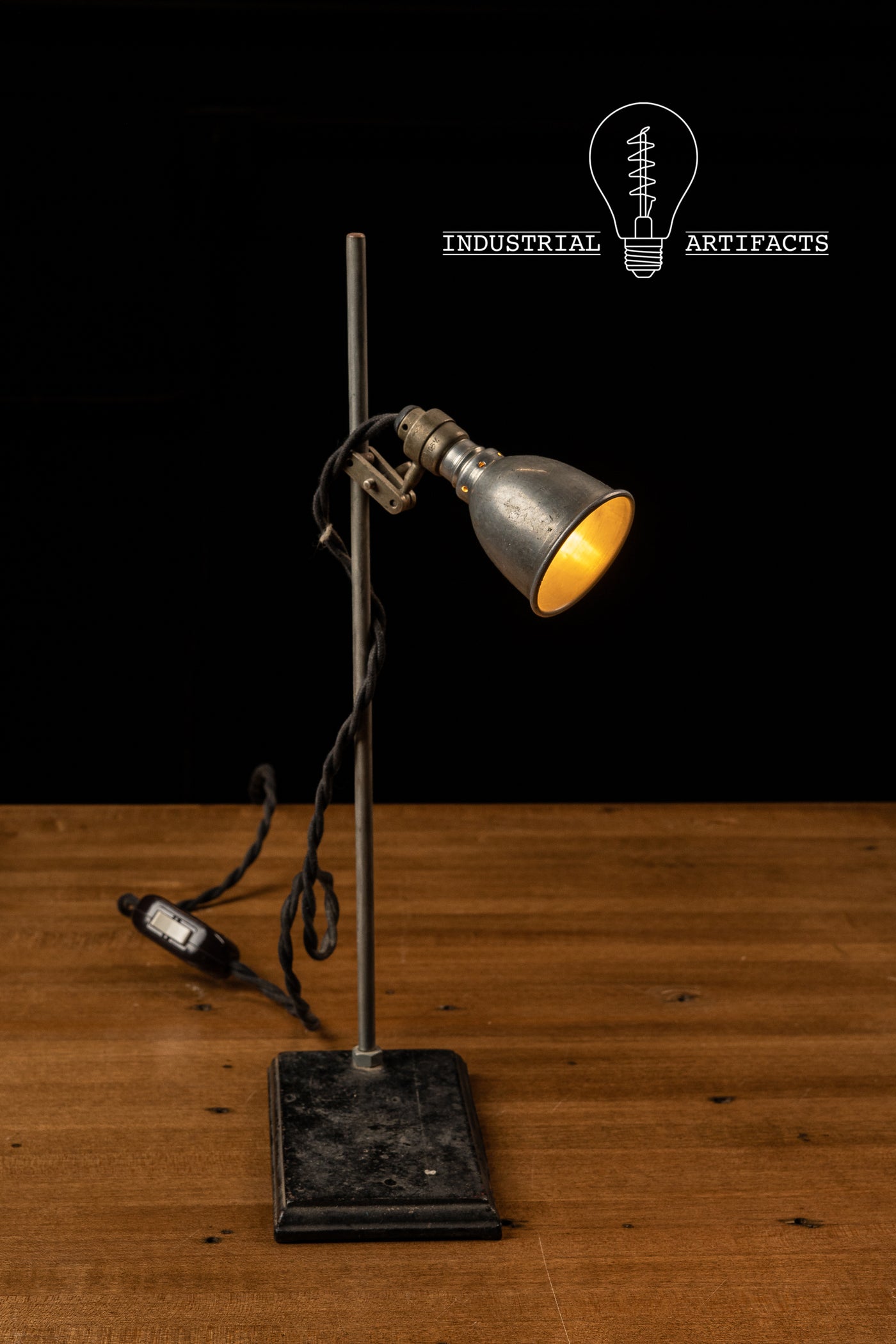 Antique Laboratory Task Lamp – Industrial Artifacts