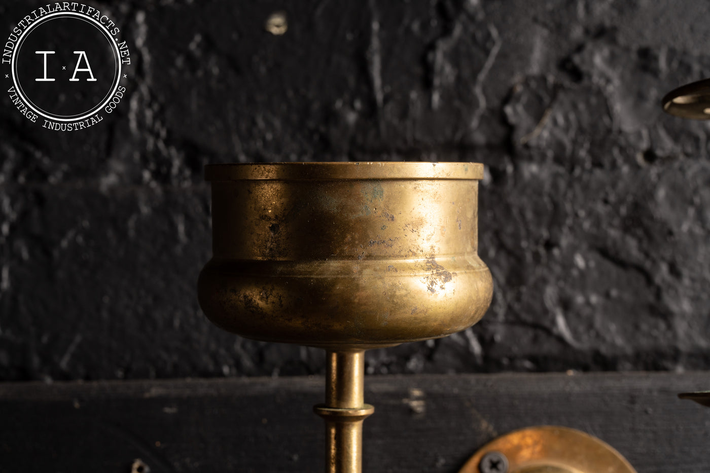 Early 20th Century Brass Bathroom Caddy