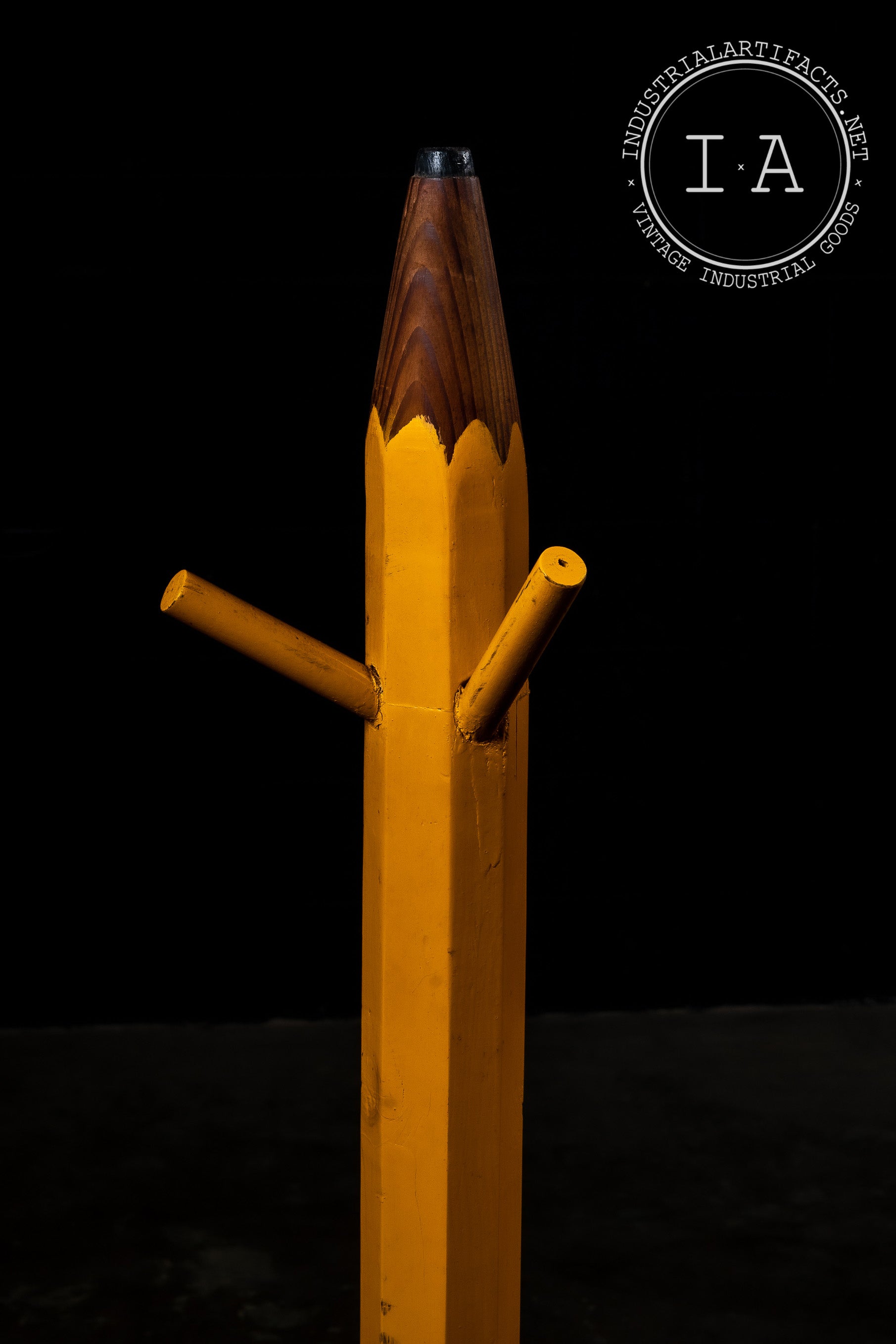 Vintage Classroom Pencil Coat Rack – Industrial Artifacts