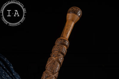 Hand-carved Walking Stick