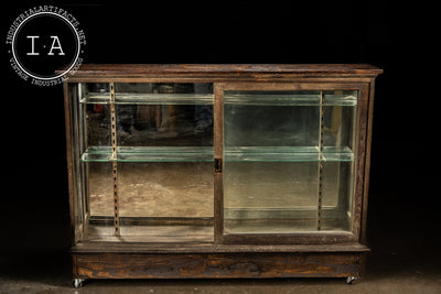 Wooden Store Counter and Display Case