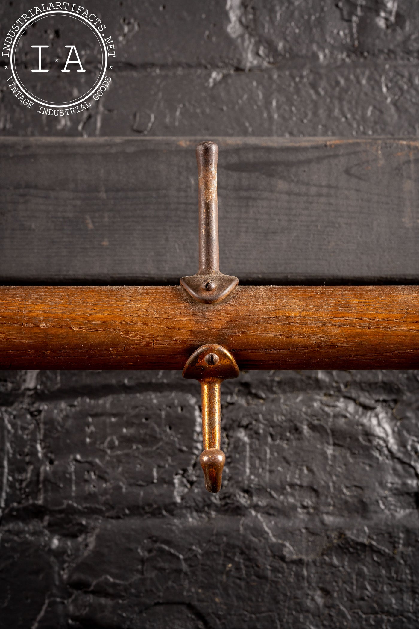 Early 20th Century Firefighters Coat Rack