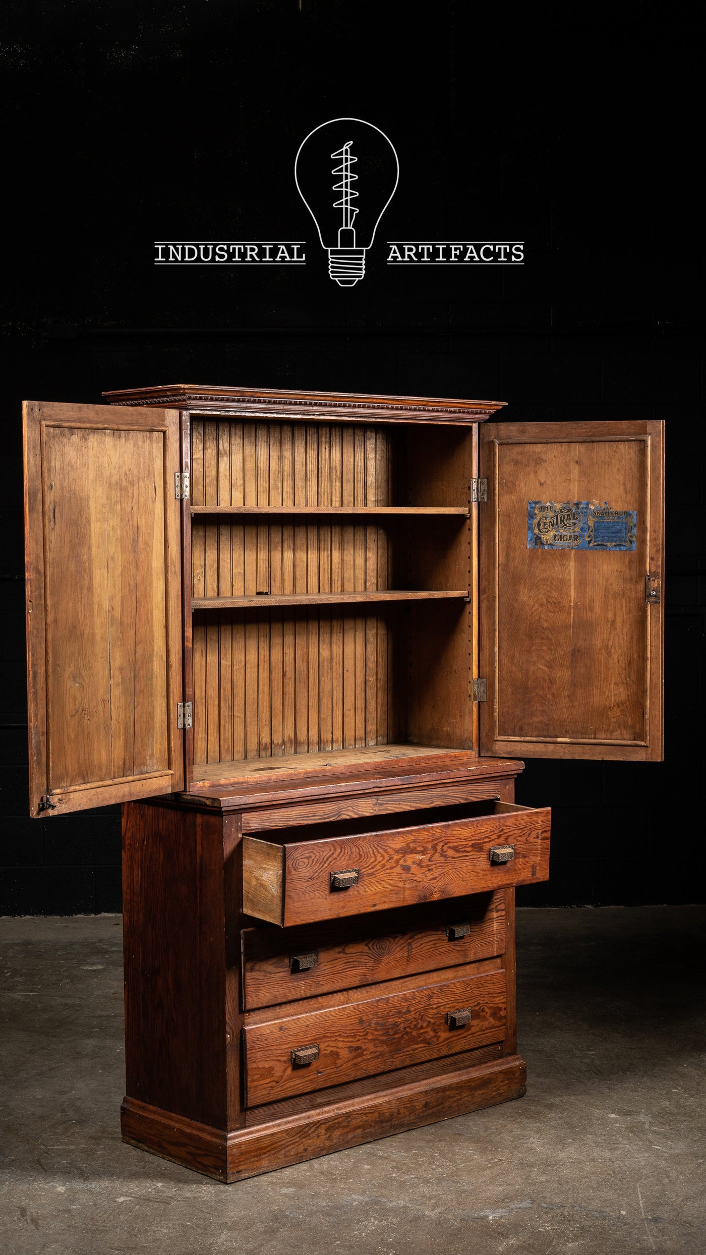 Antique Cigar cabinet