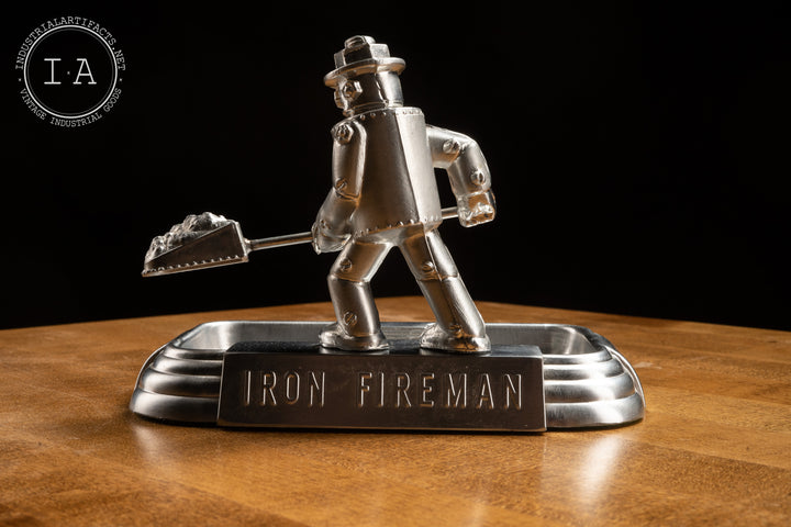 Vintage Iron Fireman Ashtray – Industrial Artifacts