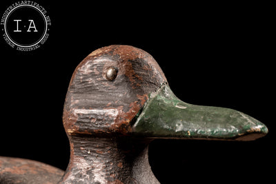 c. 1930 Primitive Wooden Mallard Decoy