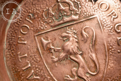 Vintage Copper Norwegian Ashtray