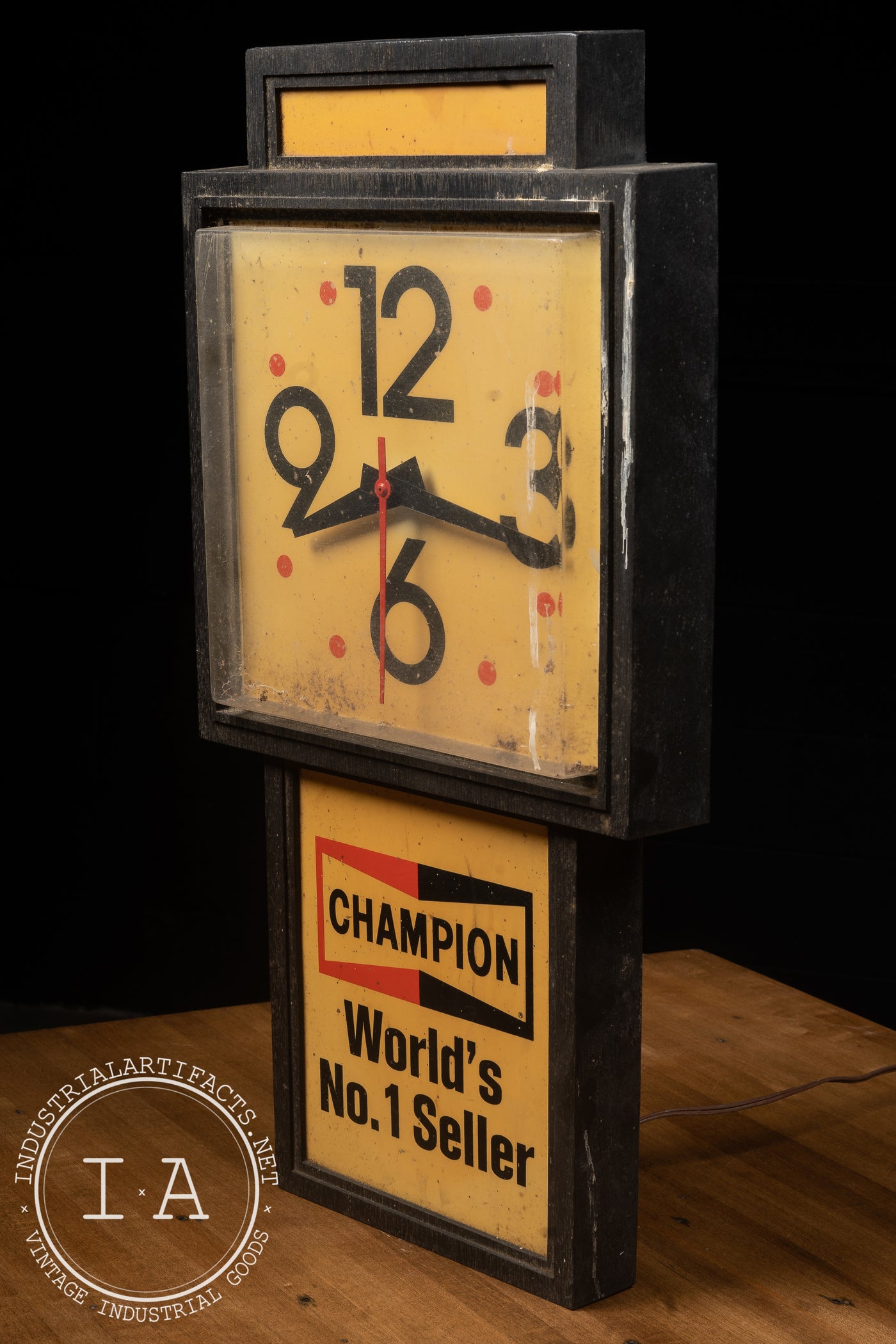 Vintage Champion Wall Clock
