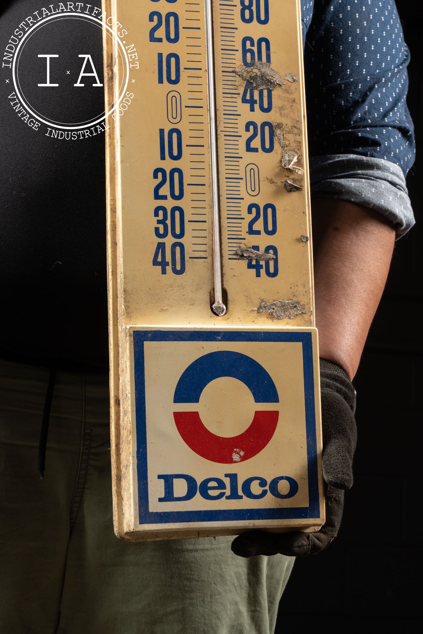 Vintage Delco/ACDelco Promotional Thermometer
