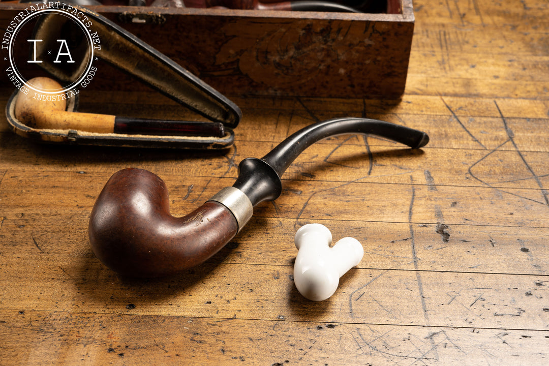 Assorted Lot of Vintage Smoking Pipes with Box – Industrial Artifacts
