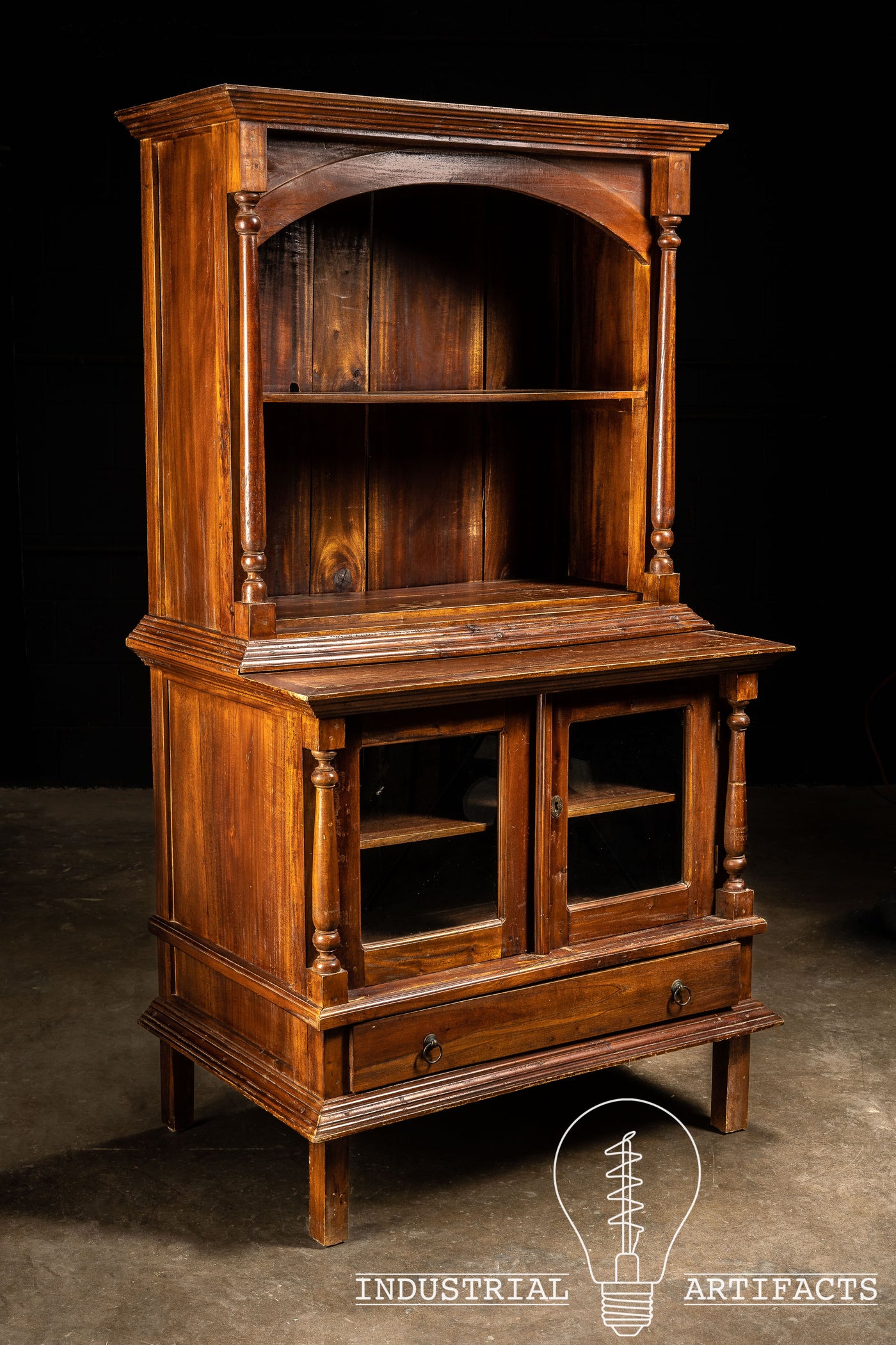 Wooden Farmhouse Hutch