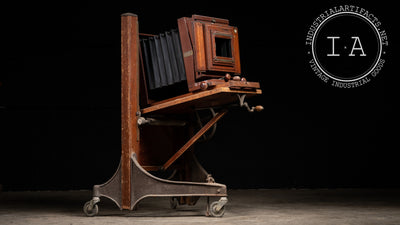 c. 1904 Century Kodak Antique Camera With Original Felt Chair