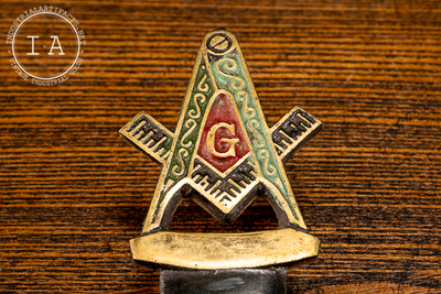 Vintage Masonic Letter Opener