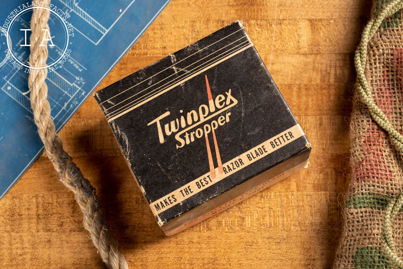 Vintage Twinplex Shaving Razor Stropper