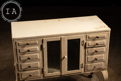 Early 20th Century Dental Cabinet in White