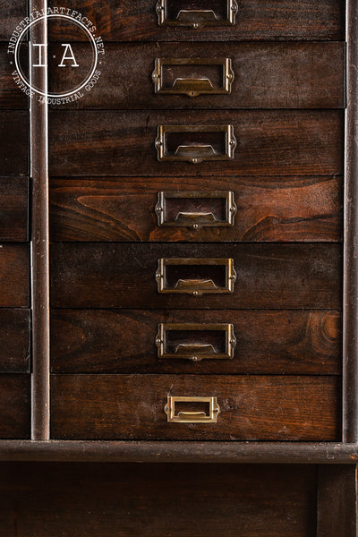 1920s Small Parts Cabinet