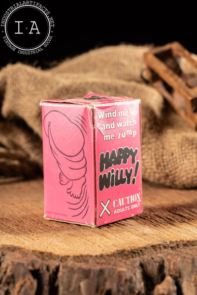 Vintage Hopping Penis Happy Willy Gag Gift