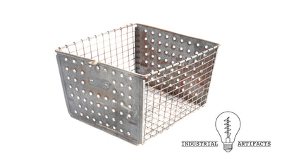 Lyon Industrial Wire Basket Bin