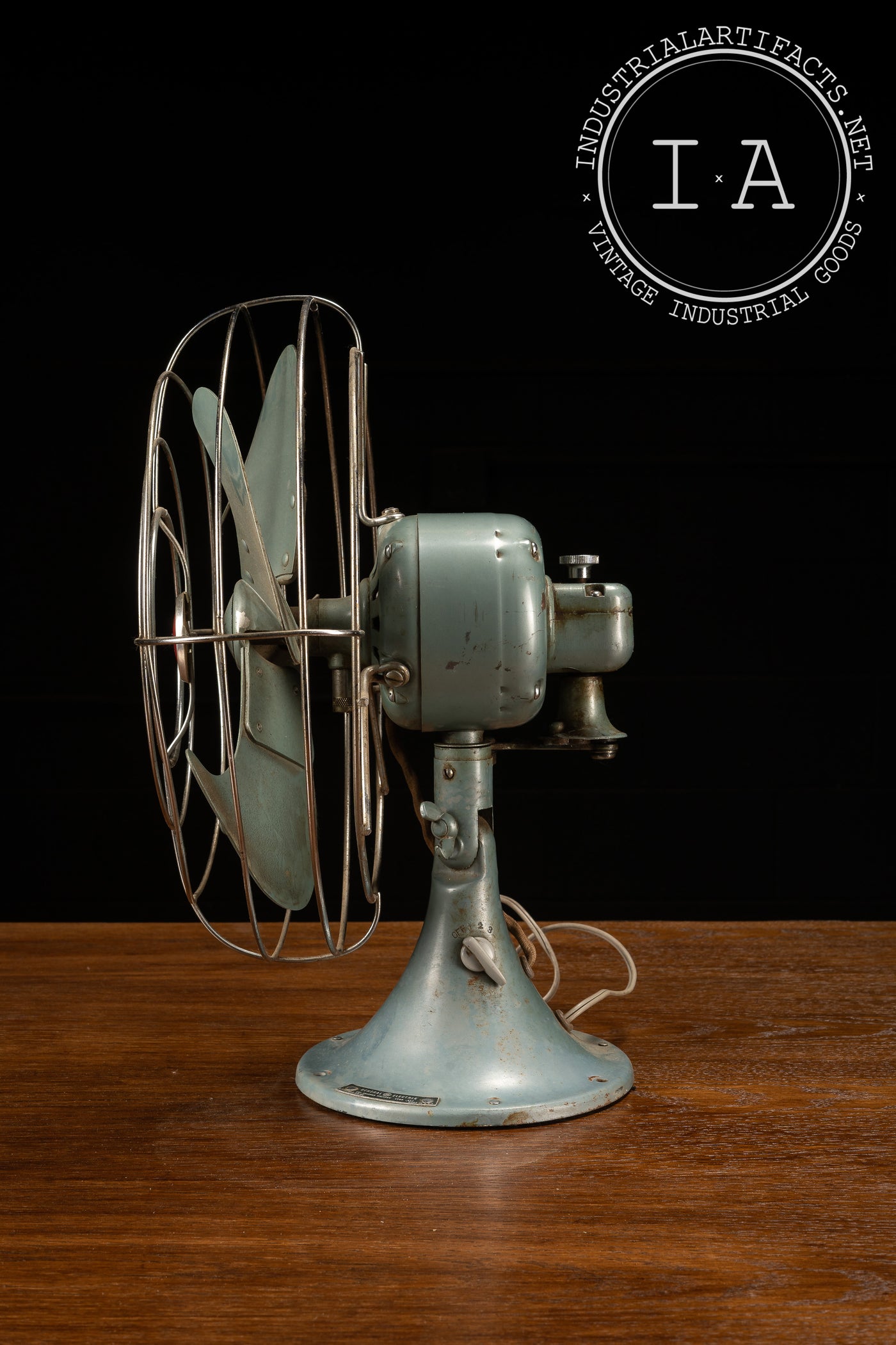 Vintage Working Tabletop Fan by General Electric
