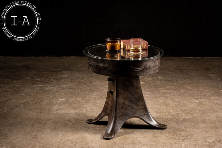 テーブル・机 Antique Cafe table 60 iron leg Antique Cafe table 60 iron leg Antique Cafe table 60 iron leg