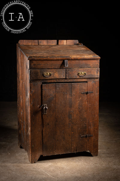 Early American Wooden Standing Desk