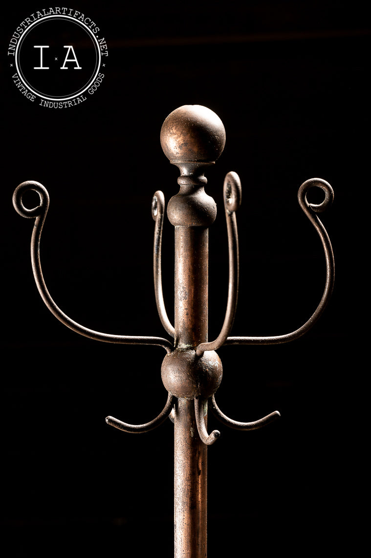 Early 20th Century Barber Shop Coat Rack