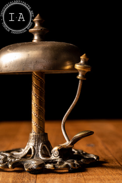 Late 19th Century Art Nouveau Hotel Desk Bell