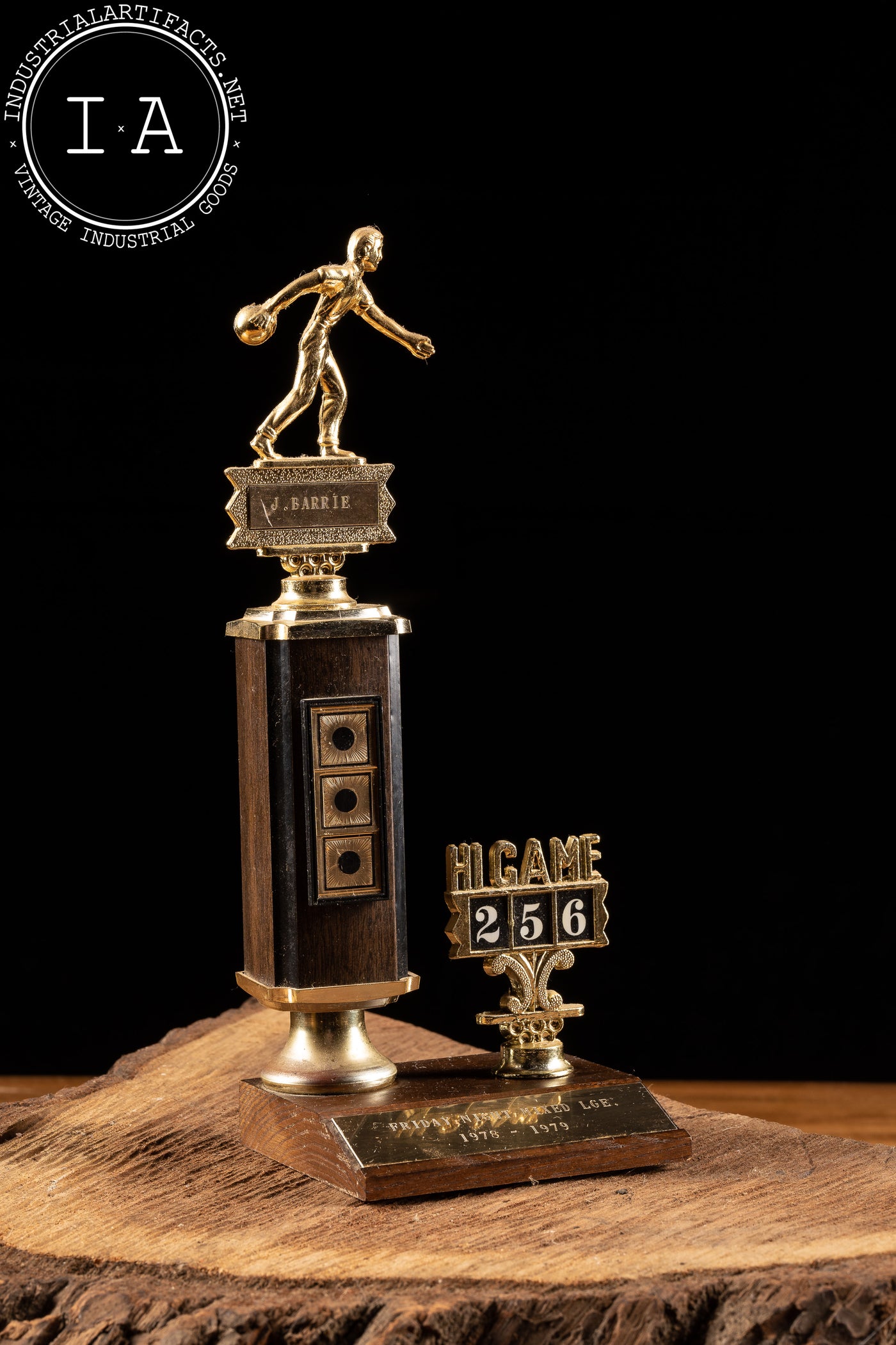 1978 Bowling League Trophy