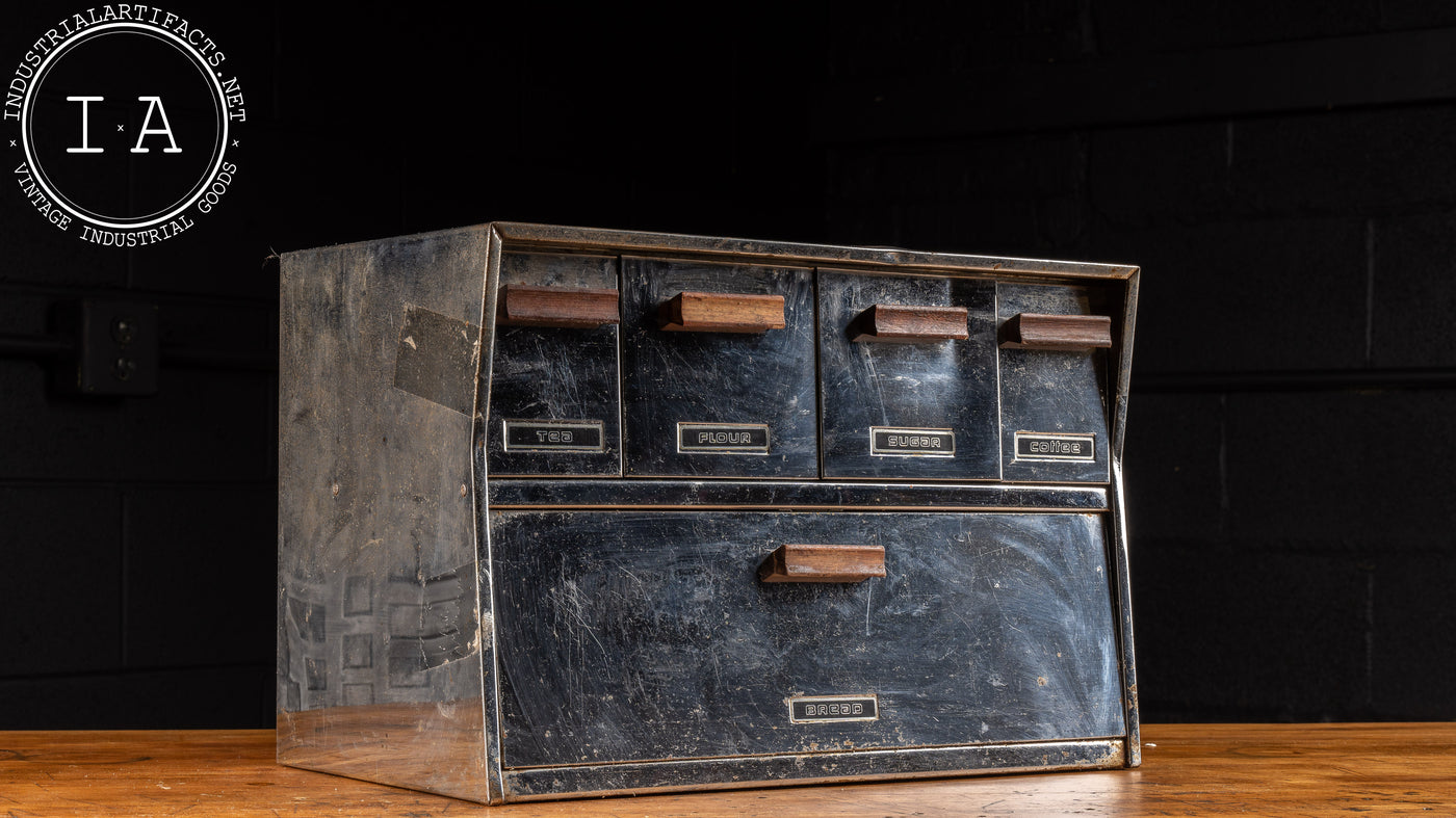Vintage Krestline Kitchen Pantry Breadbox