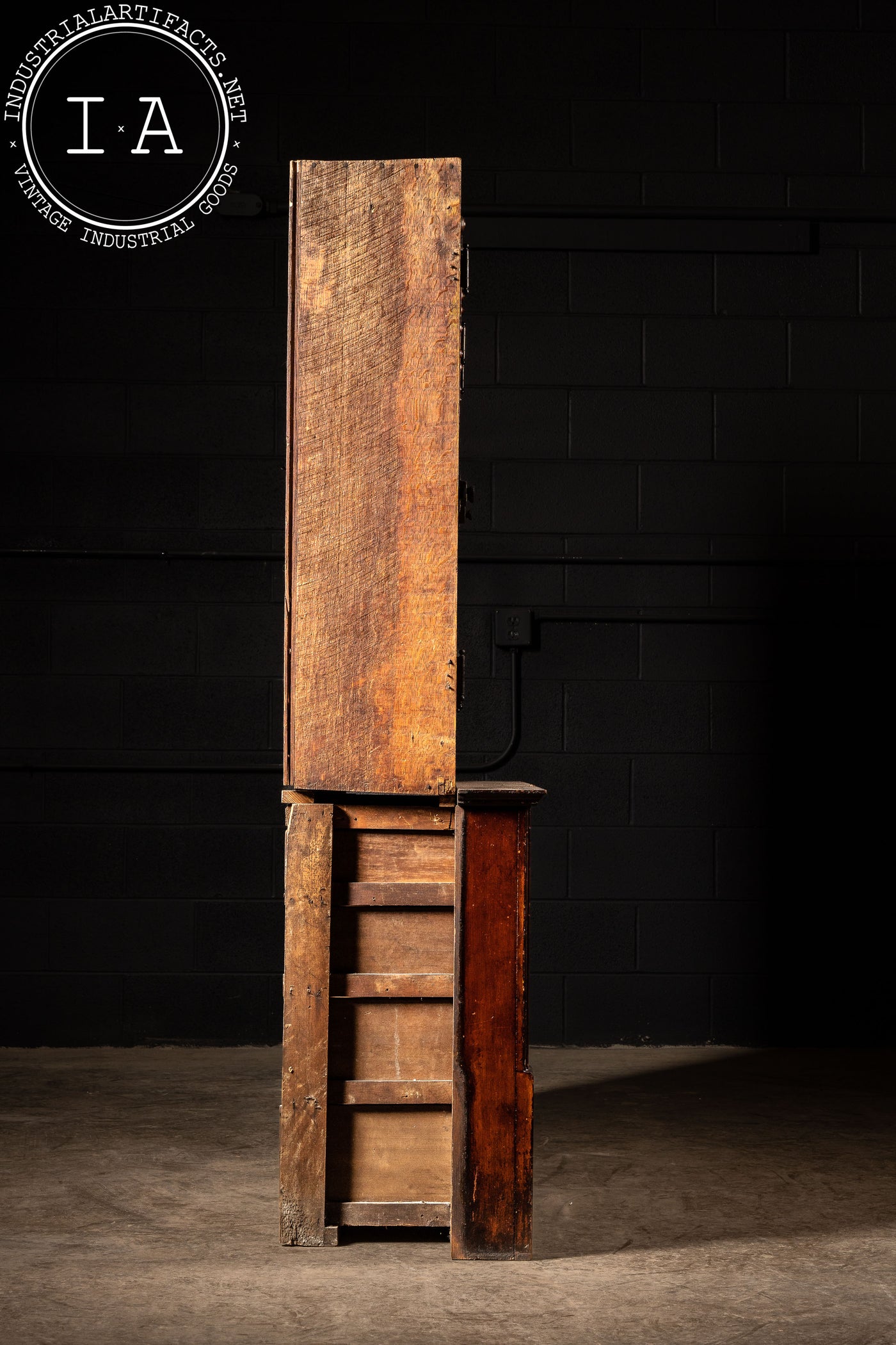 Early American Tobacco Store Cabinet