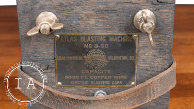 Early 20th Century Still Working Dynamite Blasting Machine