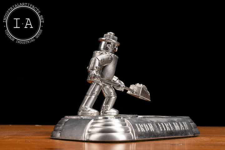 Antique Iron Fireman Ashtray – Industrial Artifacts