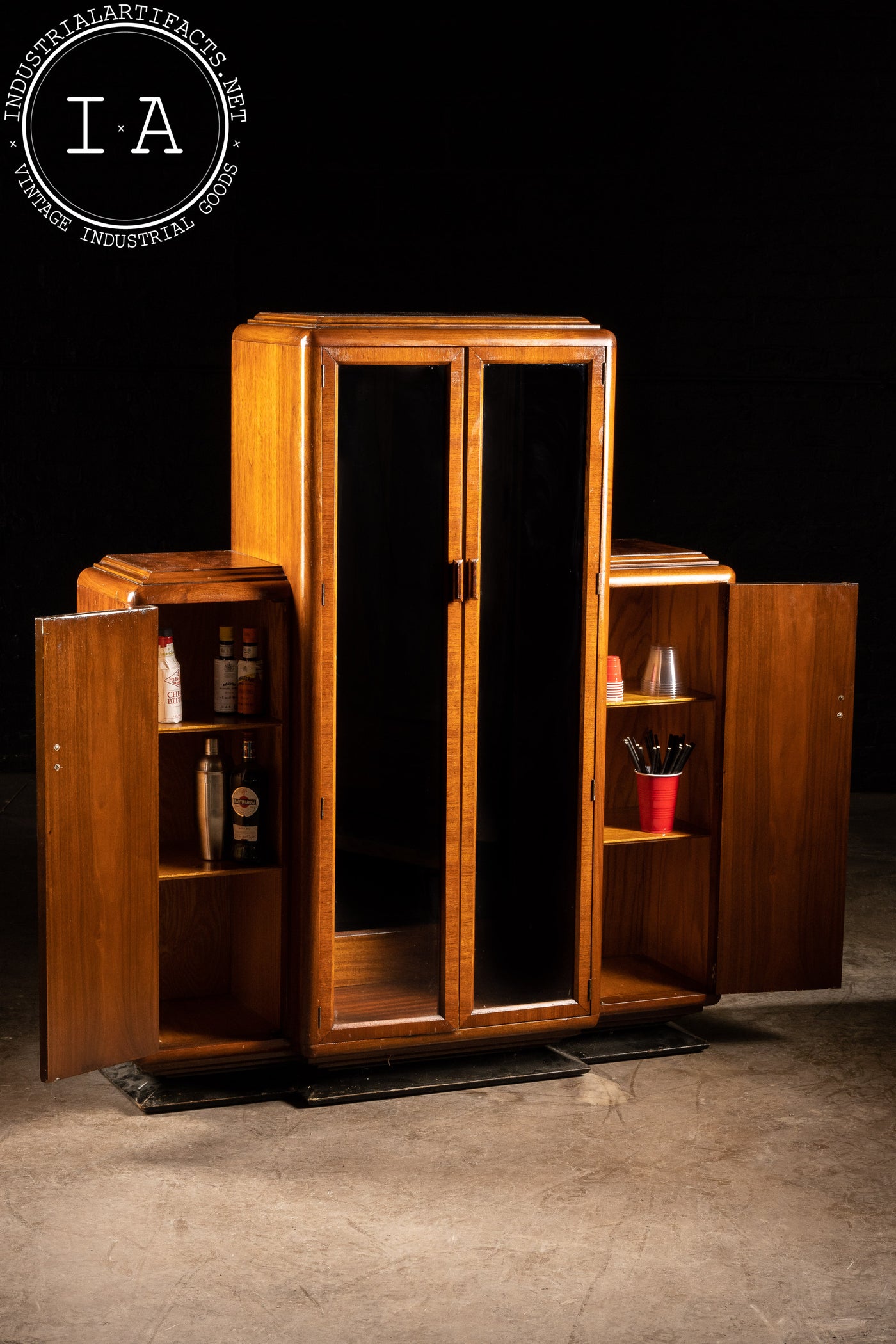 c. 1930 Art Deco Cabinet