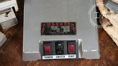 Warner Electric Foil Stamp Press