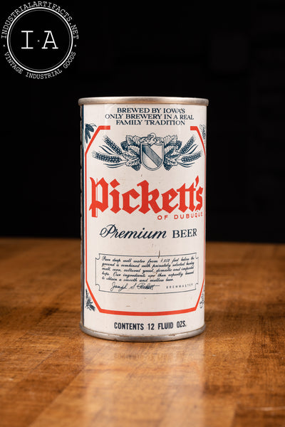 Vintage Picketts Beer Can